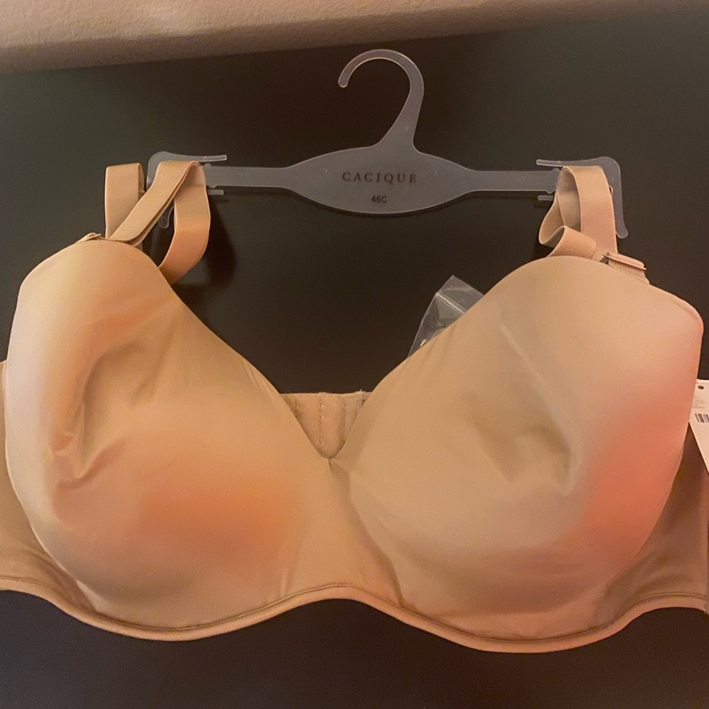 Cacique multi-way strapless bra in nude